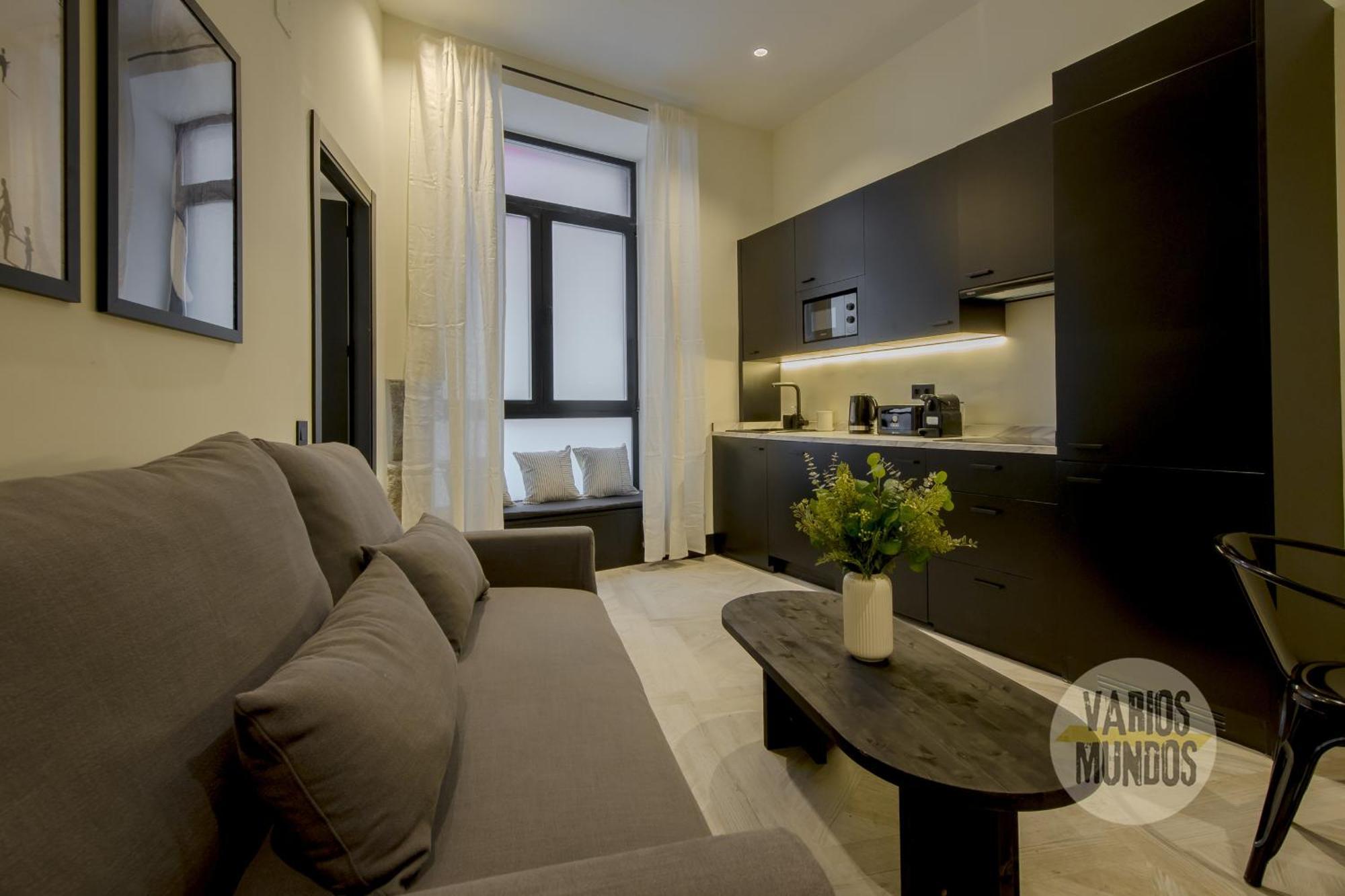 Deluxe Apt En El Centro De Madrid Para 9Pax Apartment Luaran gambar